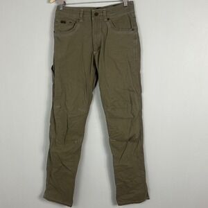 Kul Revolver Kaki‎ Pants Beige Y2K Sz 30 x 32 Cotton Blend Durable Work Straight